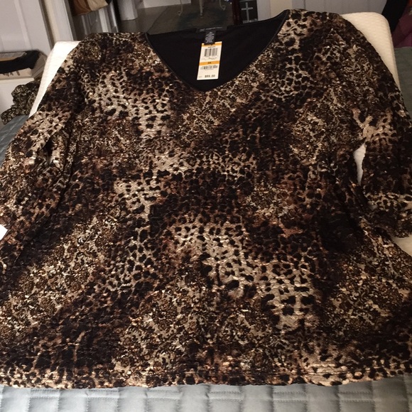 INC International Concepts Tops - NWT I-N-C Santiago blouse/top